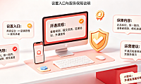 天猫正品保证在哪里设置?服务保障内容有哪些?