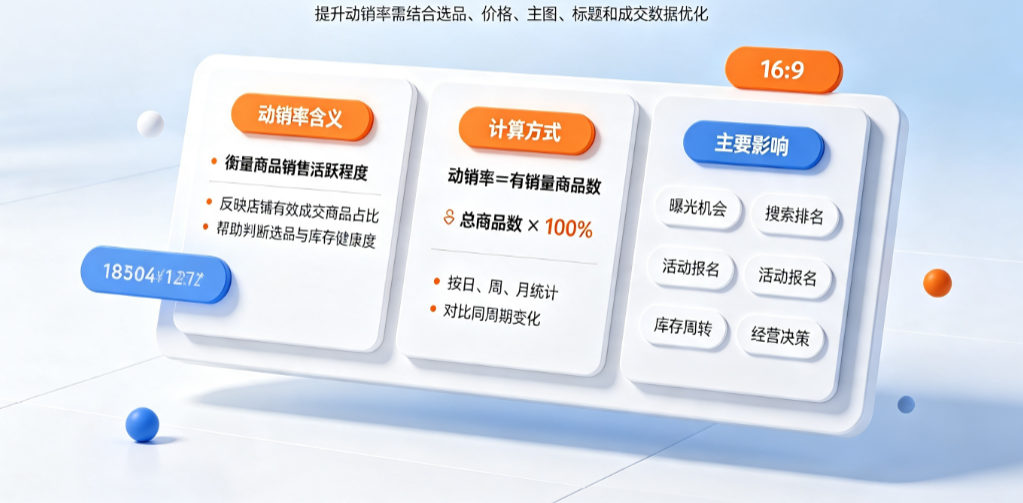淘宝动销率有什么影响?如何计算?