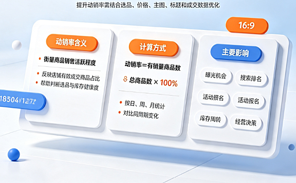 淘宝动销率有什么影响?如何计算?