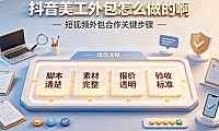 抖音美工外包怎么做的啊？内容电商视觉协作指南