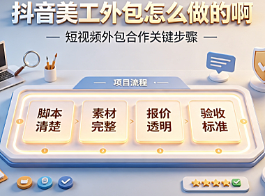 抖音美工外包怎么做的啊？内容电商视觉协作指南