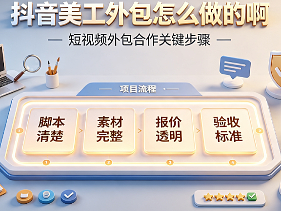 抖音美工外包怎么做的啊？内容电商视觉协作指南