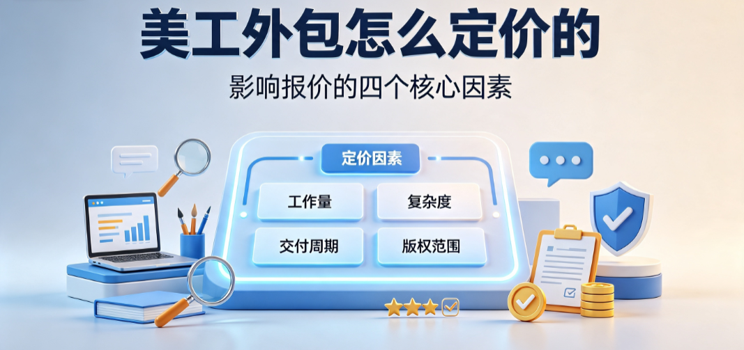 美工外包怎么定价的？行业计费逻辑与透明报价体系