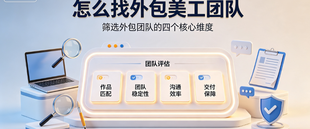 怎么找外包美工团队?电商视觉寻源与背调指南