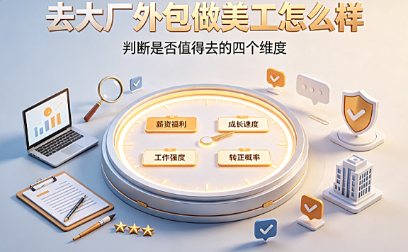 去大厂外包做美工怎么样？真实体验与职业发展指南