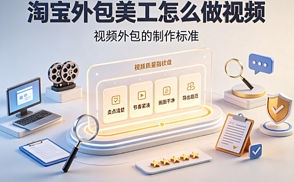 淘宝外包美工怎么做视频？全流程指南与转化技巧