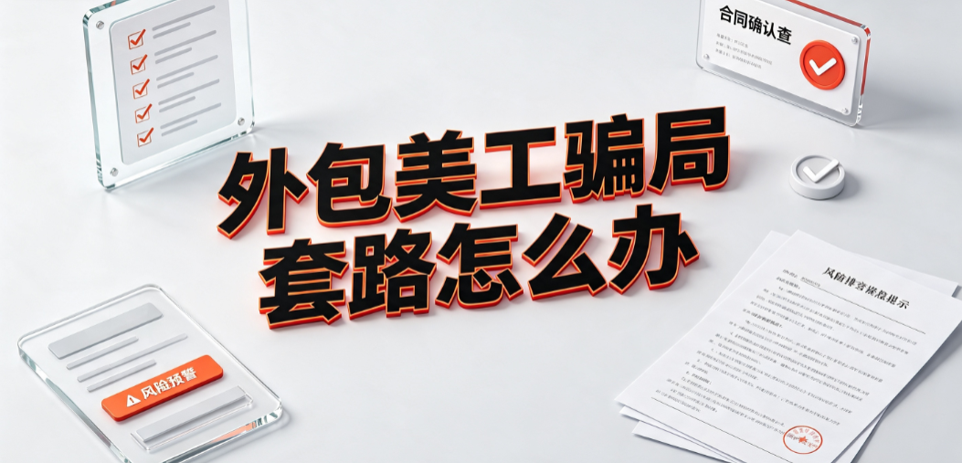 外包美工骗局套路怎么办？电商防坑与维权全指南