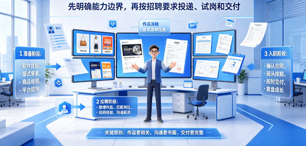 怎么当美工外包员工？