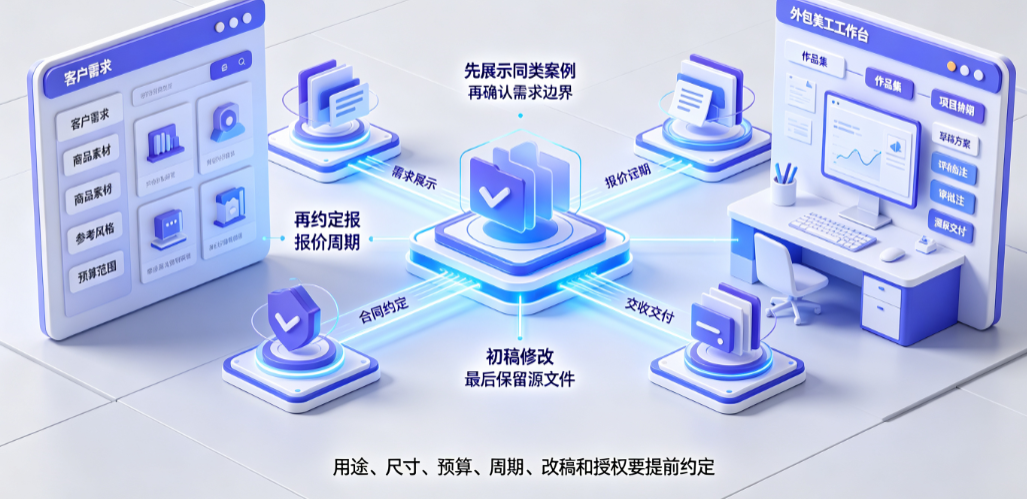 外包美工接单怎么接活？