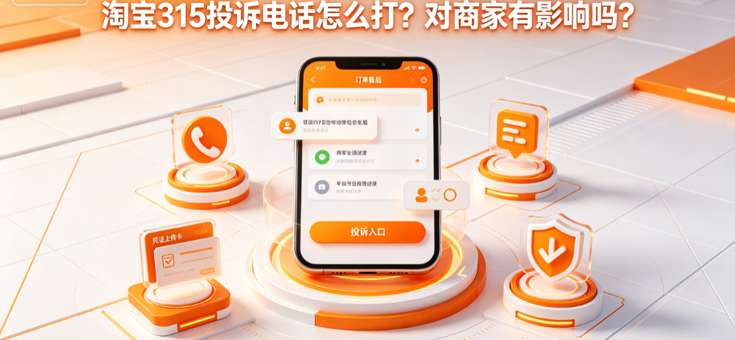 淘宝315投诉电话怎么打?对商家有影响吗?