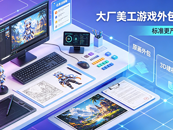 大厂美工游戏外包怎么样？行业现状与接单避坑全指南