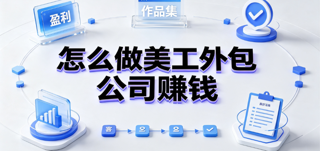 怎么做美工外包公司赚钱?电商视觉服务商盈利与规模化指南