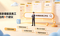 新塘服装美工外包怎么样？产业带视觉设计全解析