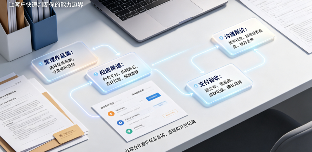 美工找外包怎么找的？