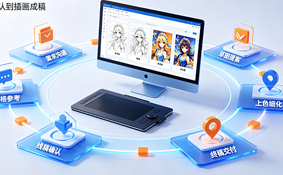 美工绘画外包怎么做的呢？全流程实操指南