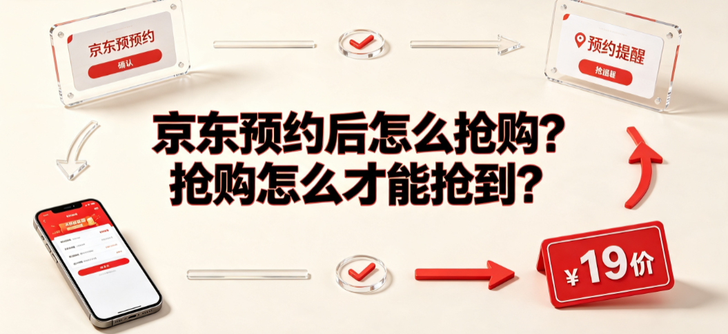 京东预约后怎么抢购？抢购怎么才能抢到？完整实操指南