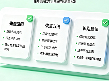 天猫超市黑号怎么白回来?洗白的方法是什么?