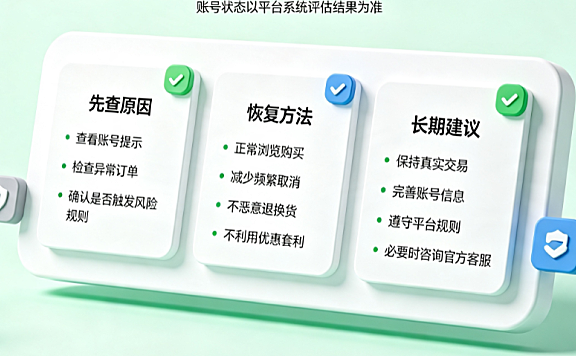 天猫超市黑号怎么白回来?洗白的方法是什么?