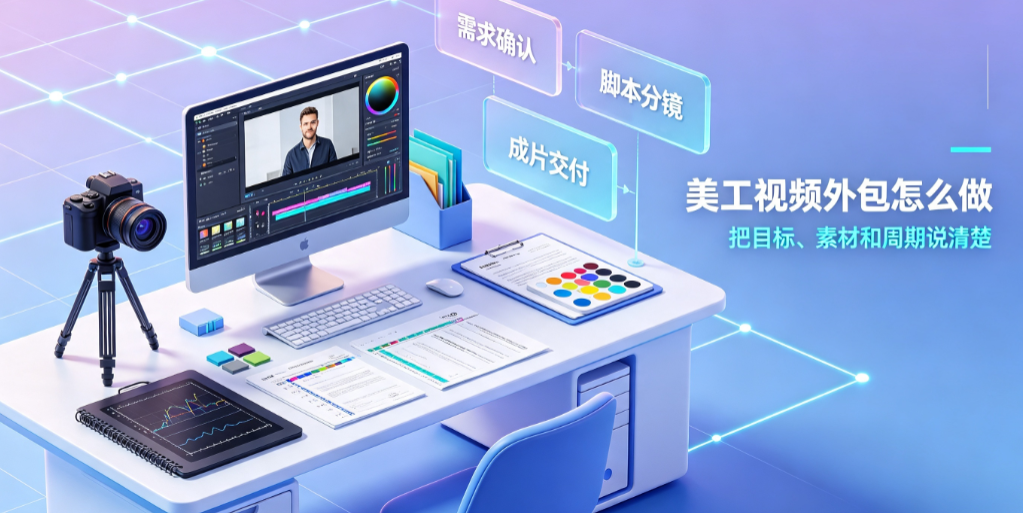 美工视频外包怎么做？