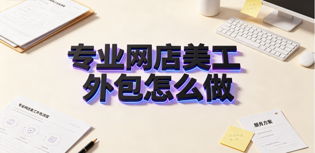 专业网店美工外包怎么做？全链路执行与管控指南