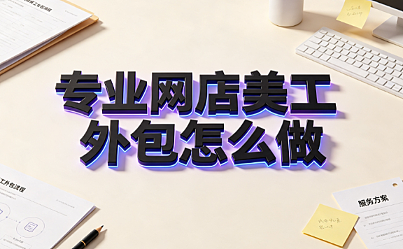 专业网店美工外包怎么做？全链路执行与管控指南