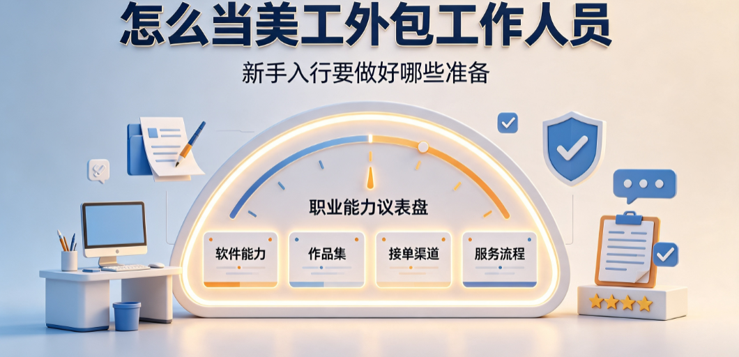 怎么当美工外包工作人员_入行路径与标准化运营指南