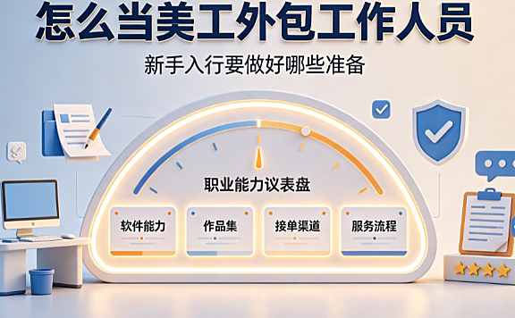 怎么当美工外包工作人员_入行路径与标准化运营指南