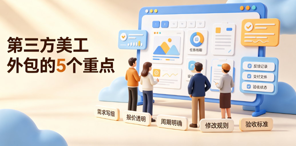 第三方美工外包怎么做？