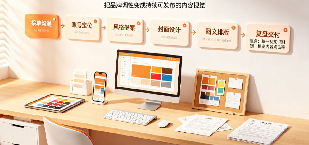 小红书外包美工怎么做的？