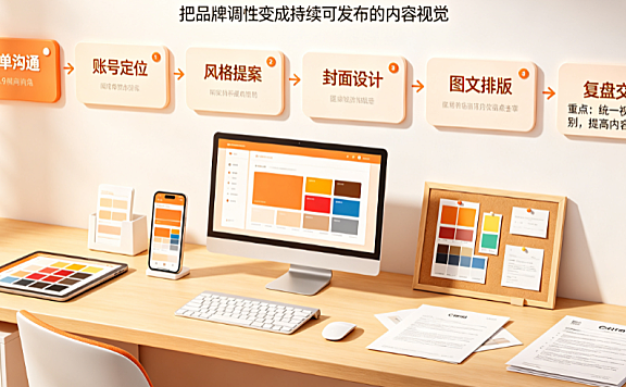小红书外包美工怎么做的？爆款视觉SOP与交付指南