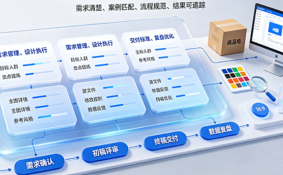 外包电商美工怎么做才好?高效协同与数据化验收指南