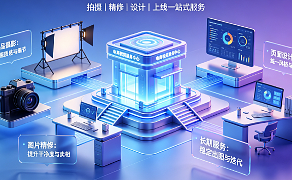 深圳摄影美工外包怎么样？跨境视觉服务深度评测