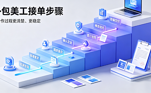 外包美工接单怎么接的呢？实战路径与全流程拆解