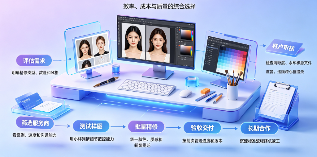 美工精修外包怎么样?