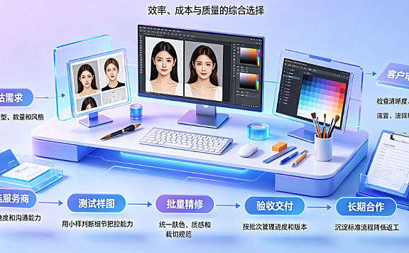 美工精修外包怎么样？商业修图外包全流程与避坑指南