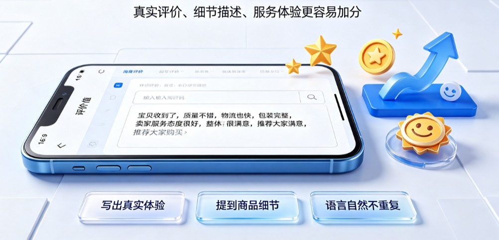 淘宝八十字评价淘气值,淘气值专用评价复制