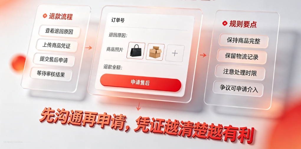 拼多多货物被退回怎么办?退款规则是什么?