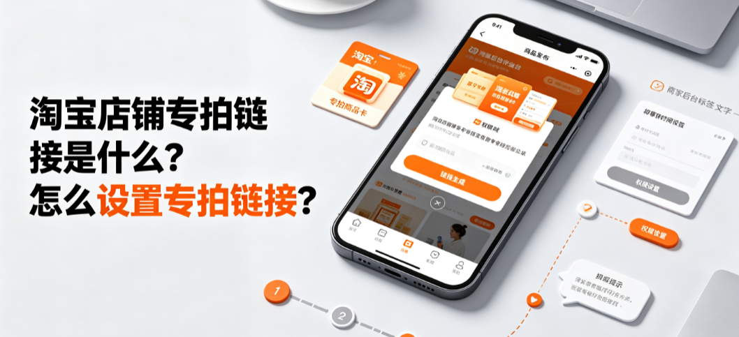 淘宝店铺专拍链接是什么？怎么设置专拍链接？