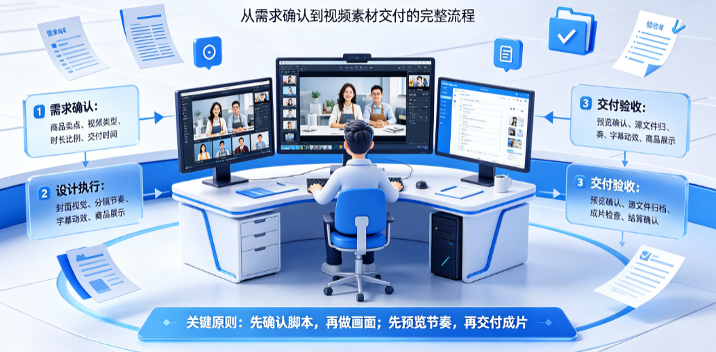 抖音美工外包怎么做视频？