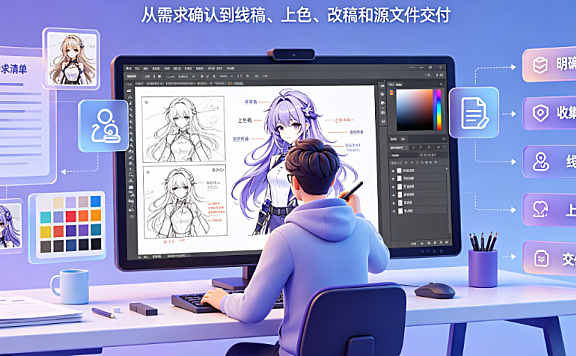 美工绘画外包怎么做？商业转化与品控实操指南