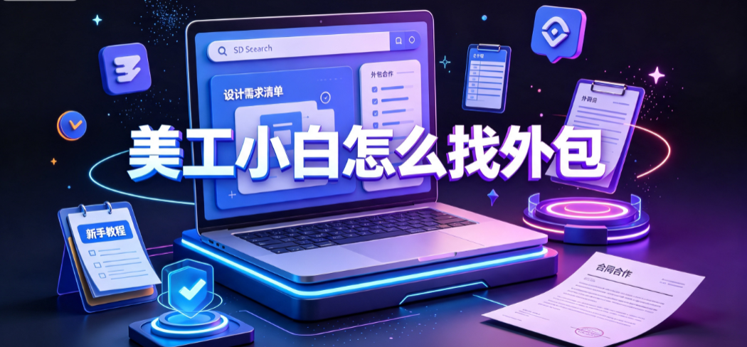 美工小白怎么找外包：新手避坑与高效合作指南