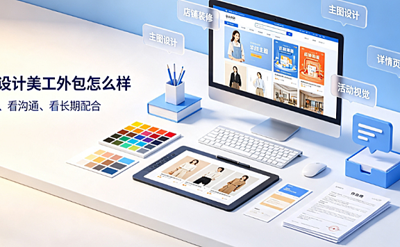 网店设计美工外包怎么样？全链路实操与避坑指南