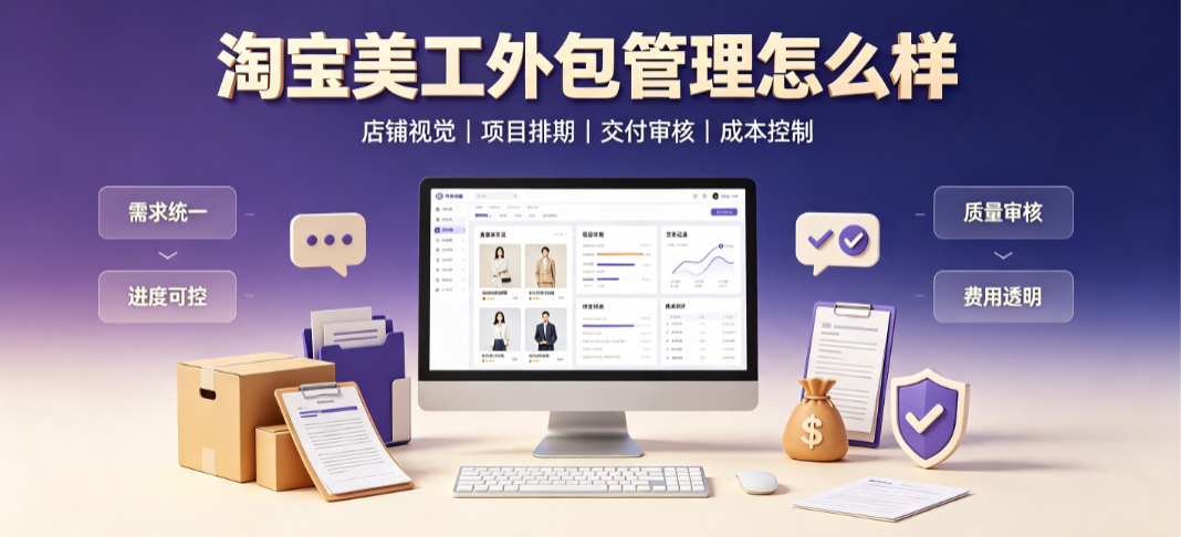 淘宝美工外包管理怎么样？核心策略与避坑指南