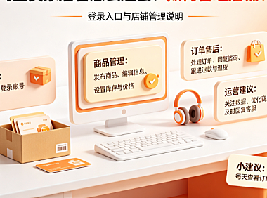 淘宝卖家后台怎么进去?如何管理店铺?