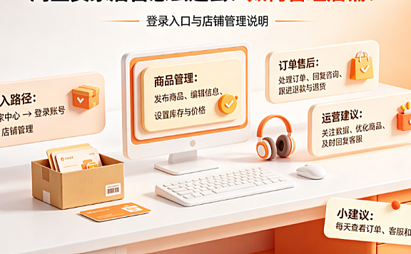 淘宝卖家后台怎么进去?如何管理店铺?