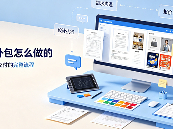 美工线上外包怎么做的视频?全流程SOP与高效协作指南