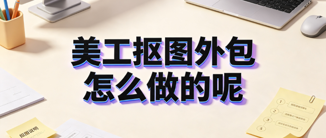 美工抠图外包怎么做的呢：流程规范与质量把控指南