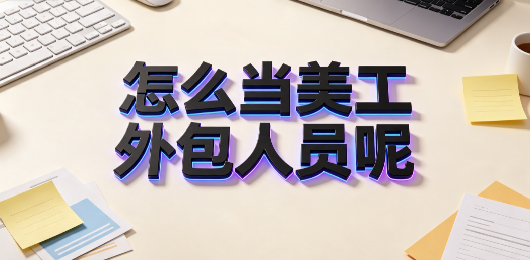 怎么当美工外包人员呢？从技能转型到独立接单的实战指南