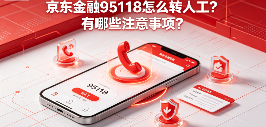 京东金融95118怎么转人工?有哪些注意事项?