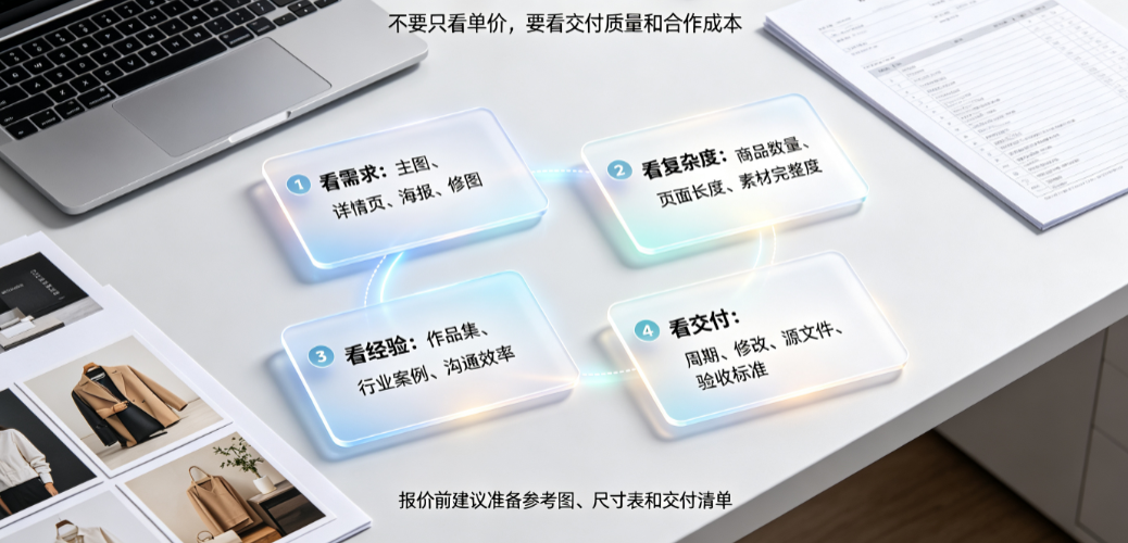 广州美工外包价格怎么样？